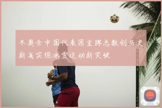 冬奥会中国代表团金牌总数创历史新高实现冰雪运动新突破